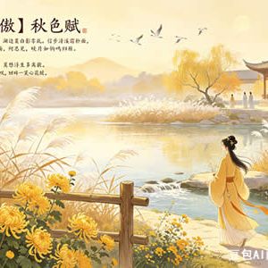 【古诗词】渔家傲·秋色赋